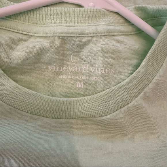 Vineyard Vines Men's Mint Green Short Sleeve Tee size Medium Med M - Picture 5 of 5